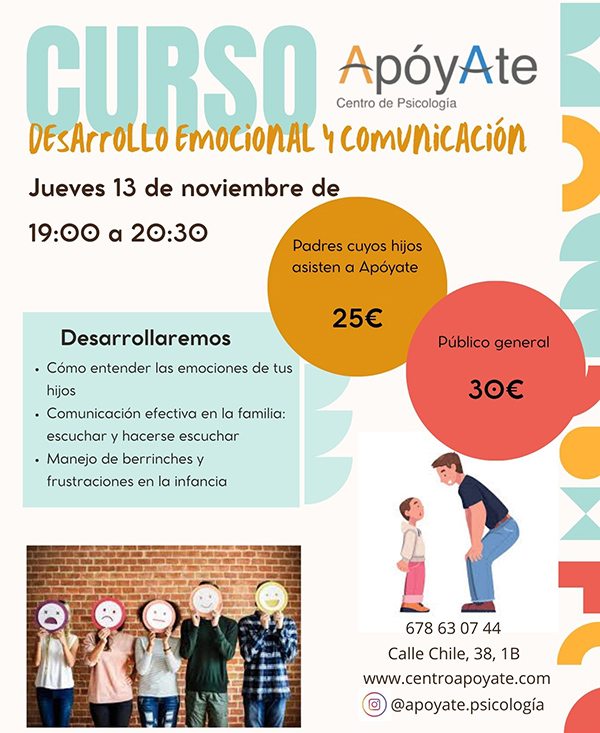 Curso Presencial: Desarrollo emocional y comunicación